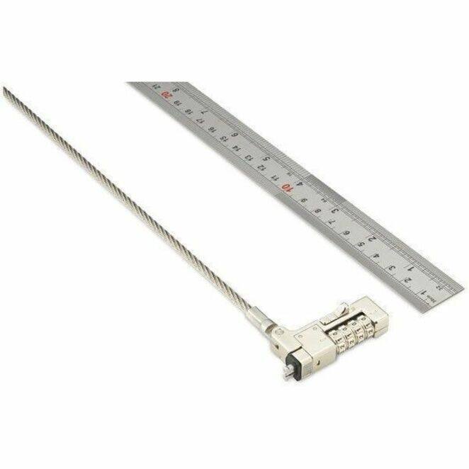 Alt View 2. Kensington - Kensington Slim NanoSaver 2.0 EQ Combination Laptop Lock - Serialized Single-Pack - 5.91 ft Cable - Serialized - 4-digit.
