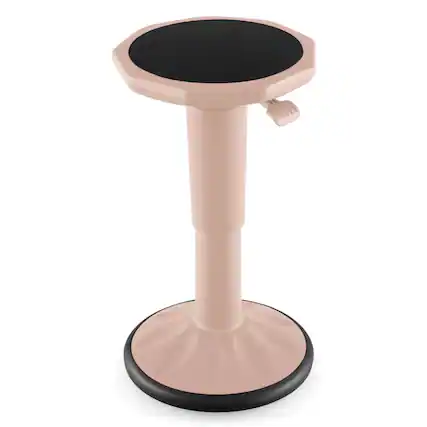 Front. Costway - Costway Kids Active Motion Stool Ergonomic Wobble Chair with Adjustable Height - Pink.
