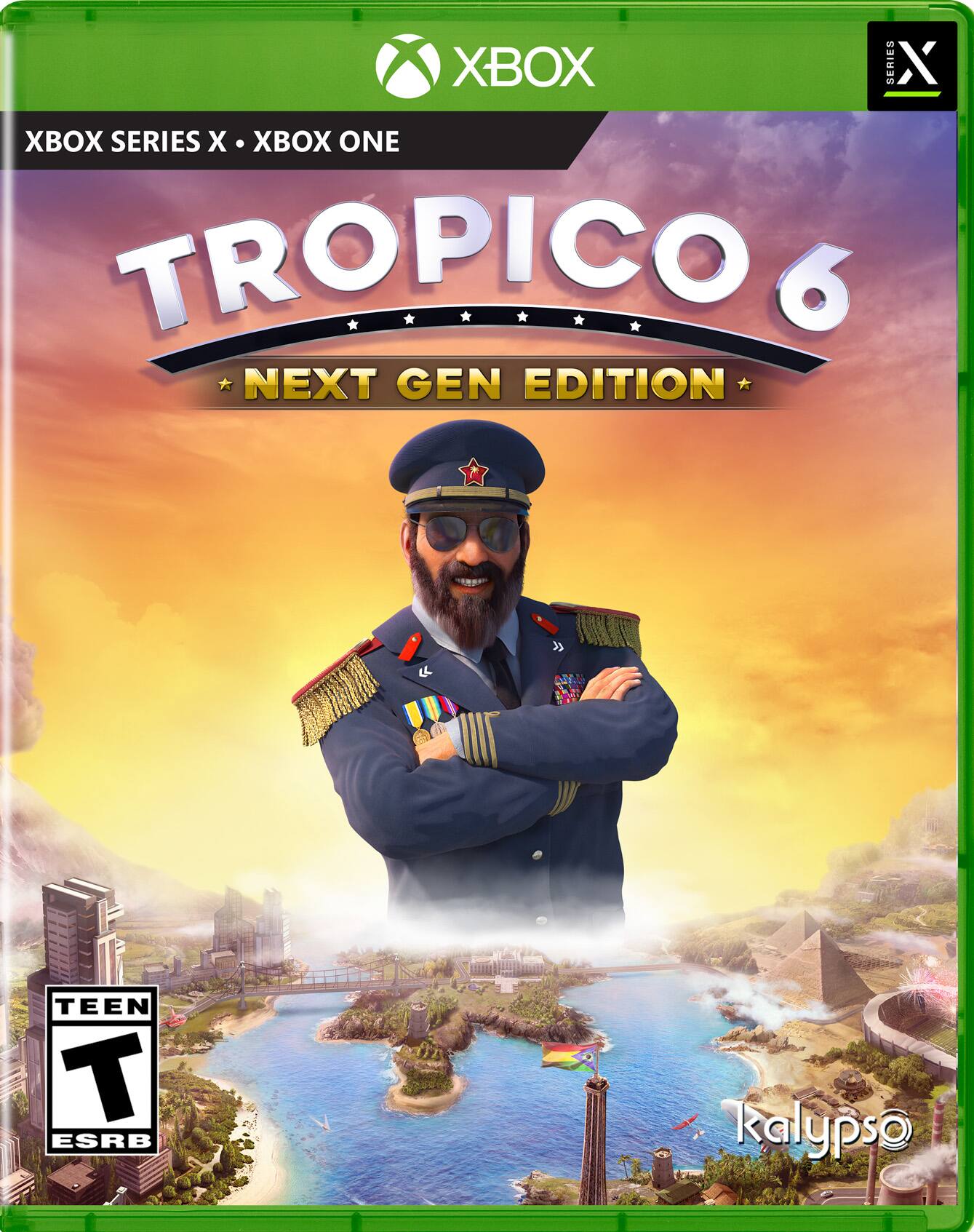 Front. Kalypso - Tropico 6. - T (Teen 13+)