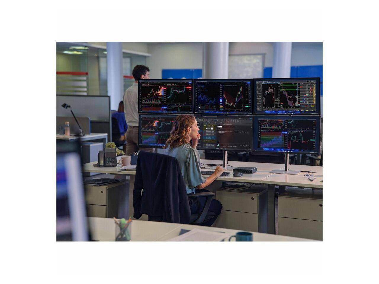 Alt View 5. HP - HP EliteDesk 8 G1i Desktop Computer U5 235T 32GB 512GB SSD W11P BQ4B7UTABA - Black.