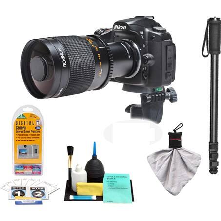 Best Buy: Rokinon Bundle 500mm f/8.0 Mirror Lens (T Mount) ROKINON ...