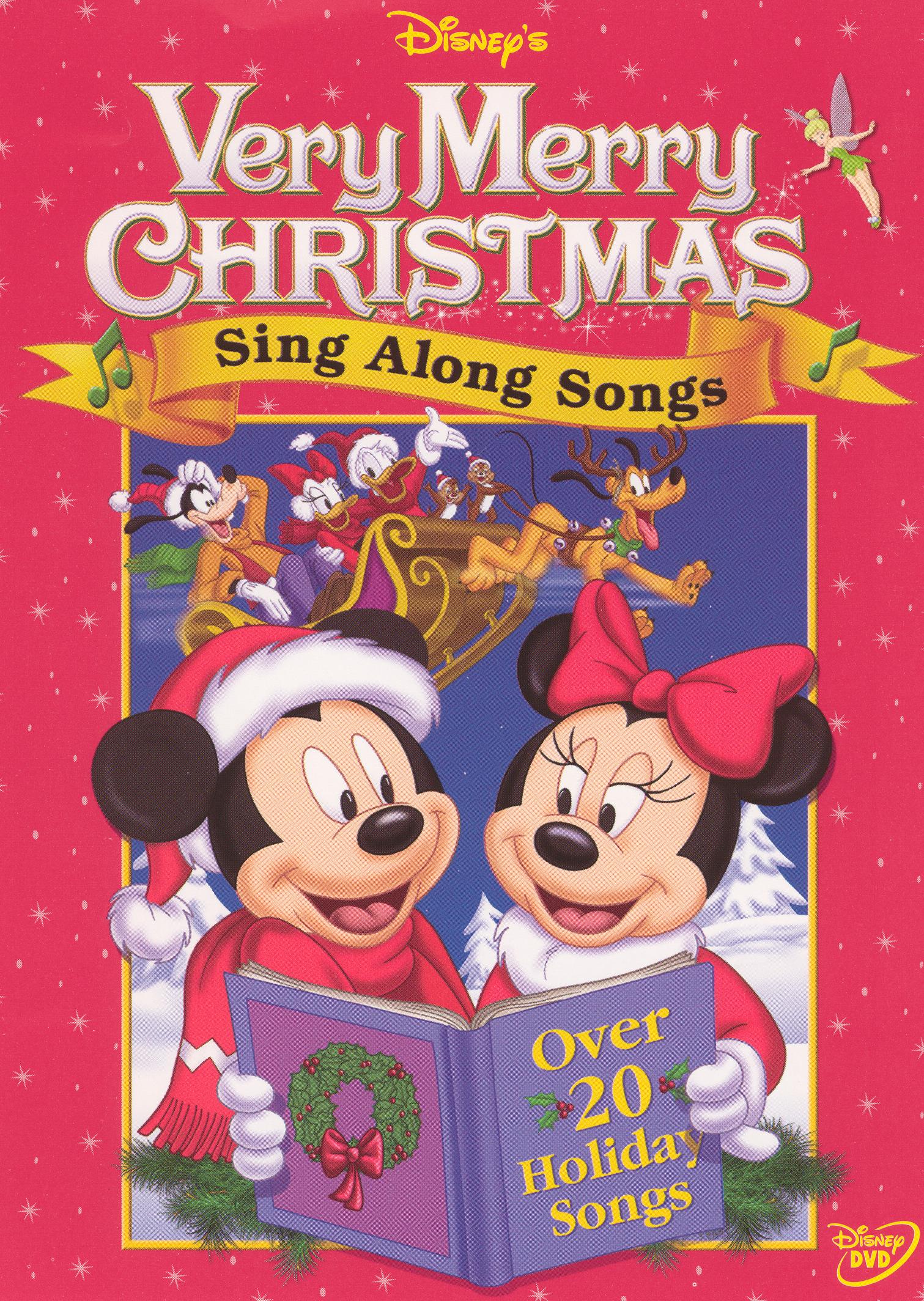 Disney Sing Along Songs Very Merry Christmas Songs Vhs Amazonde Dvd ...