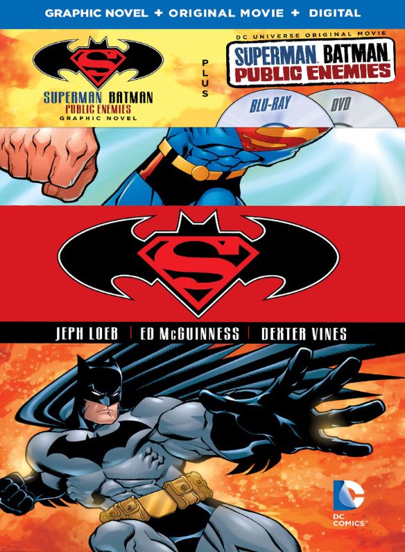  Superman/Batman: Public Enemies [Includes Graphic Novel] [Includes Digital Copy] [Blu-ray/DVD] [2009]