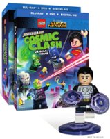 LEGO DC Comics Super Heroes: Justice League - Cosmic Clash [With Figurine] [DVD/Blu-ray] [2 Discs] [Blu-ray/DVD] - Front_Original