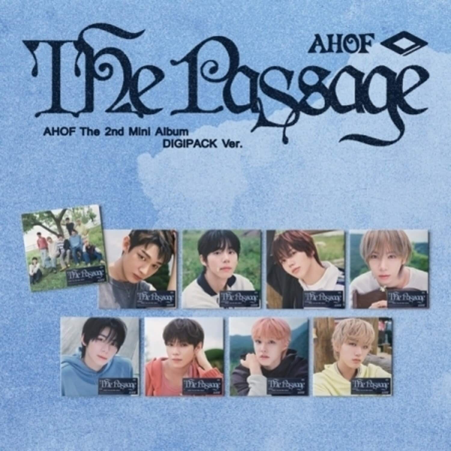 Ahof - The Passage - Digipack Version - incl. 76pg Photobook, Poster, Envelope, Sticker, Photocard, - COMPACT DISCS [CD]
