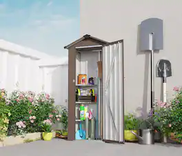 TinyHomie - High quality galvanized iron sheet waterproof design reasonable internal space planning equipped with a solid lock