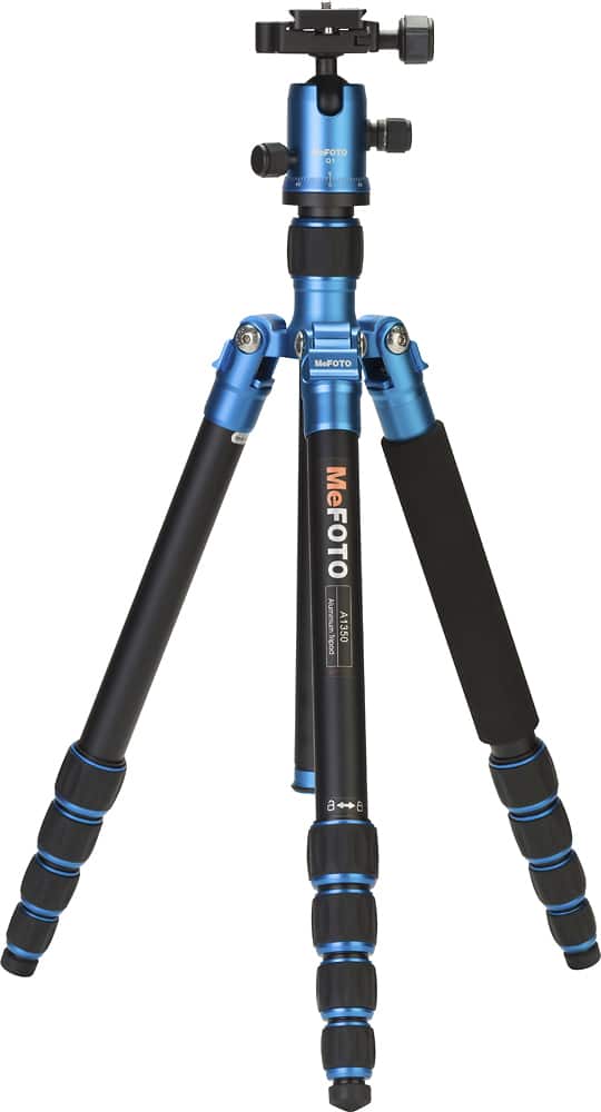 Angle. MeFOTO - RoadTrip 61.6" Tripod - Blue.