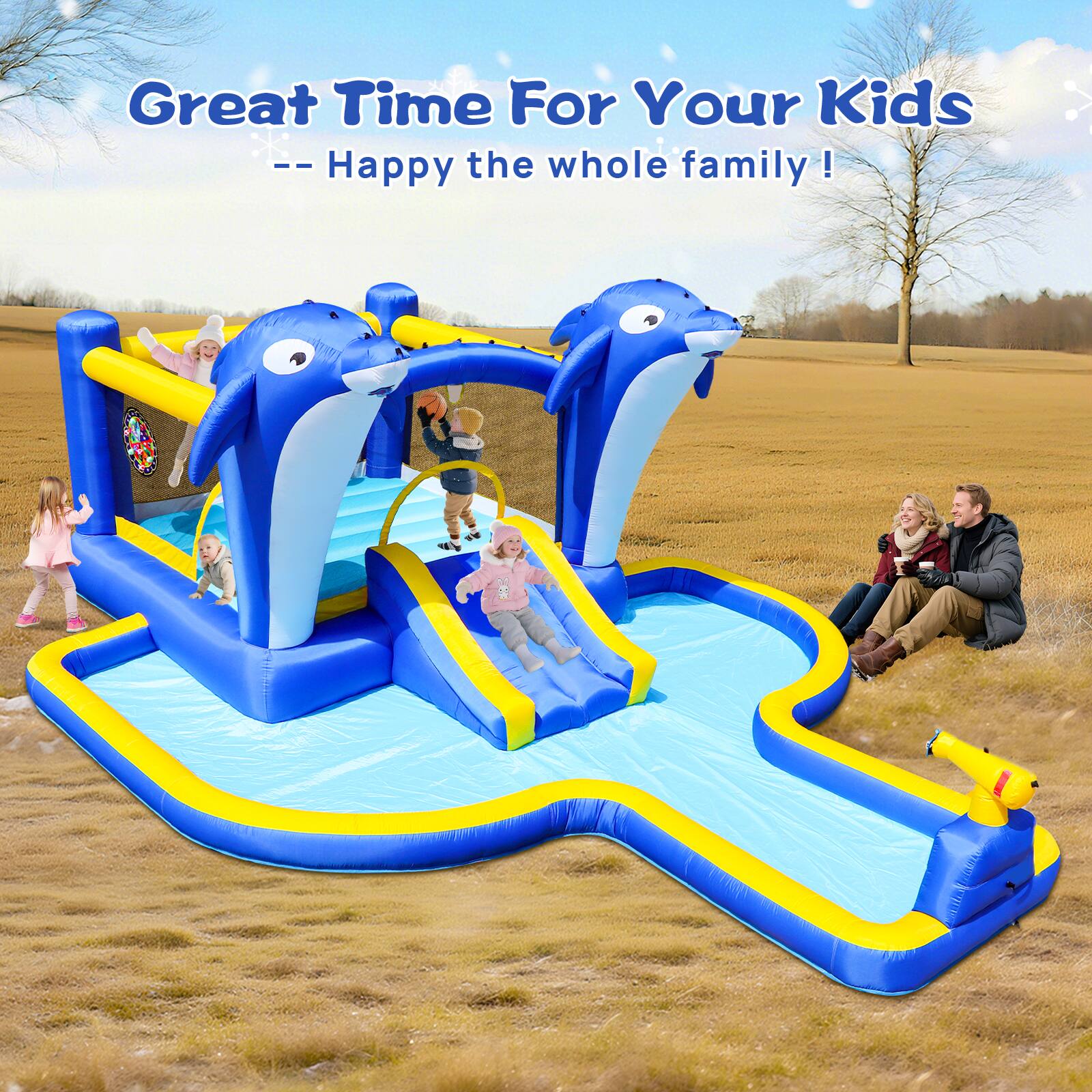 Great Time For Your Kids -- Happy the whole family!