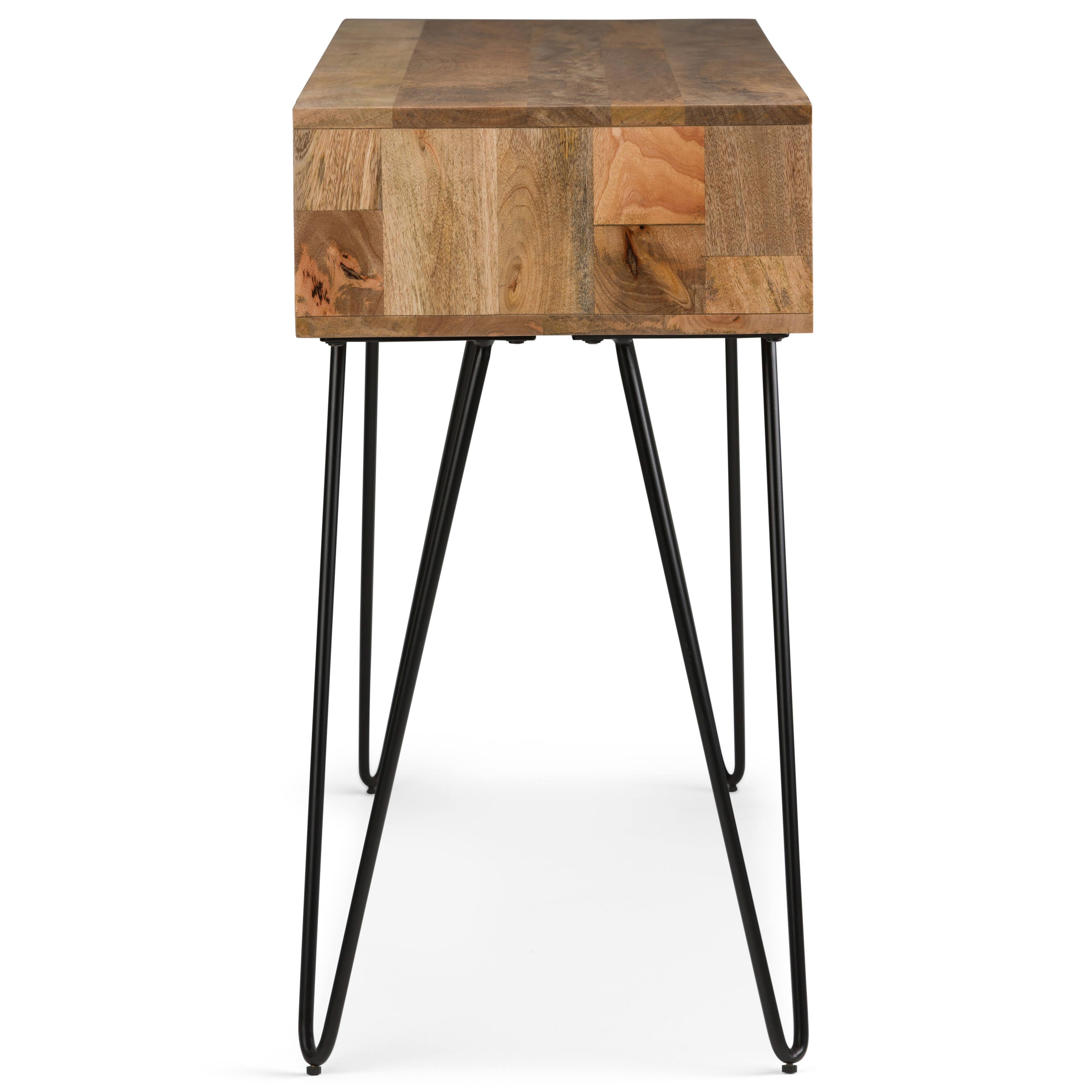 Alt View 14. Simpli Home - Hunter Console Sofa Table - Natural.