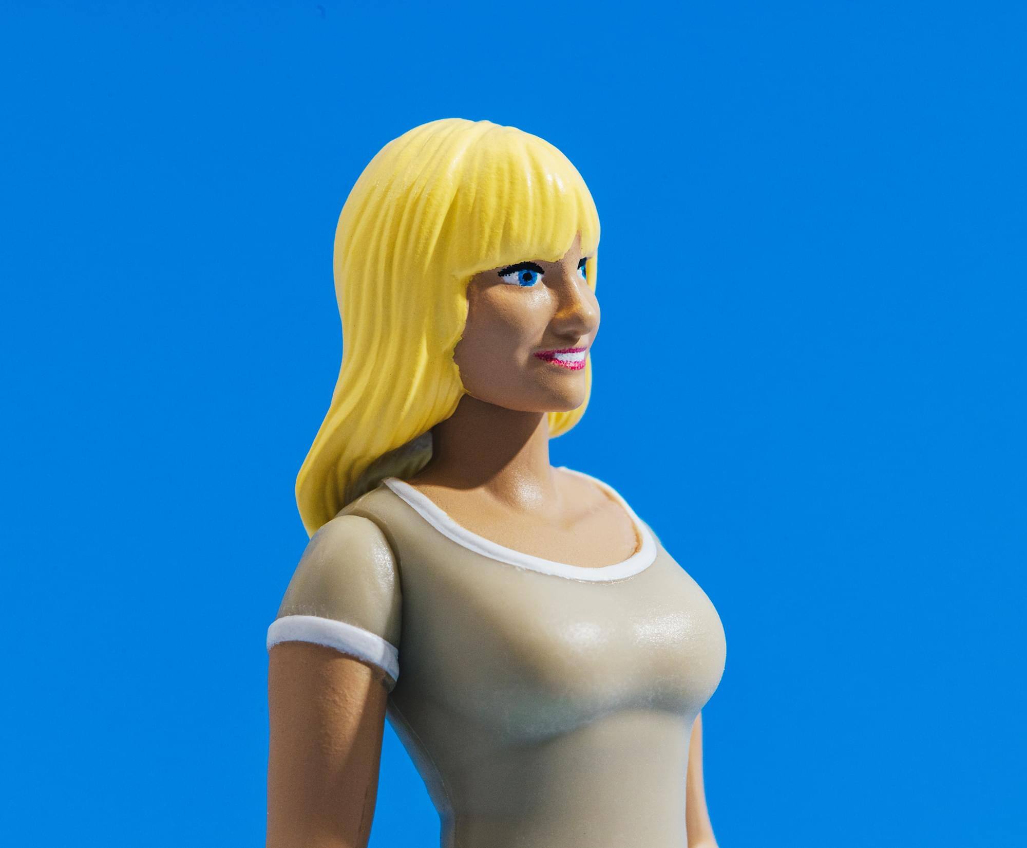 Alt View 5. Toynk - Three's Company Chrissy Snow Retro 3.75-Inch Action Figure - Multi-Colored.