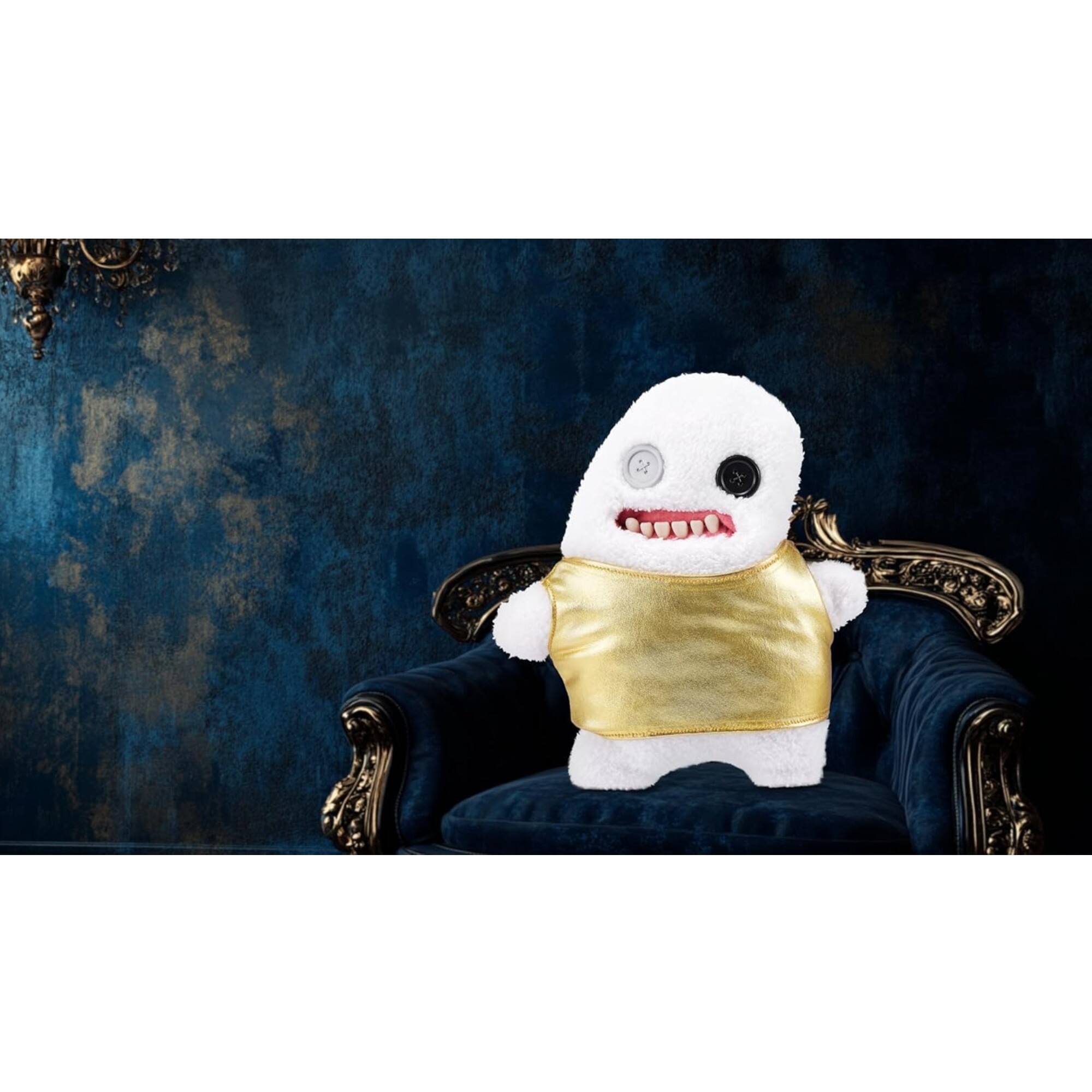 Alt View 1. Fuggler - Fuggler Gold Fuggs by ZURU Funny Ugly Monster, Plush, Collectible, Toy (Splodge - Tank top) - Assorted Pre-Pack.