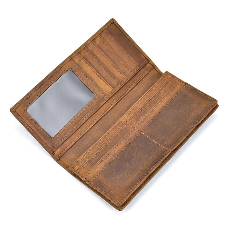 Steel Horse Leather The Pathfinder Bifold Wallet | Genuine Leather