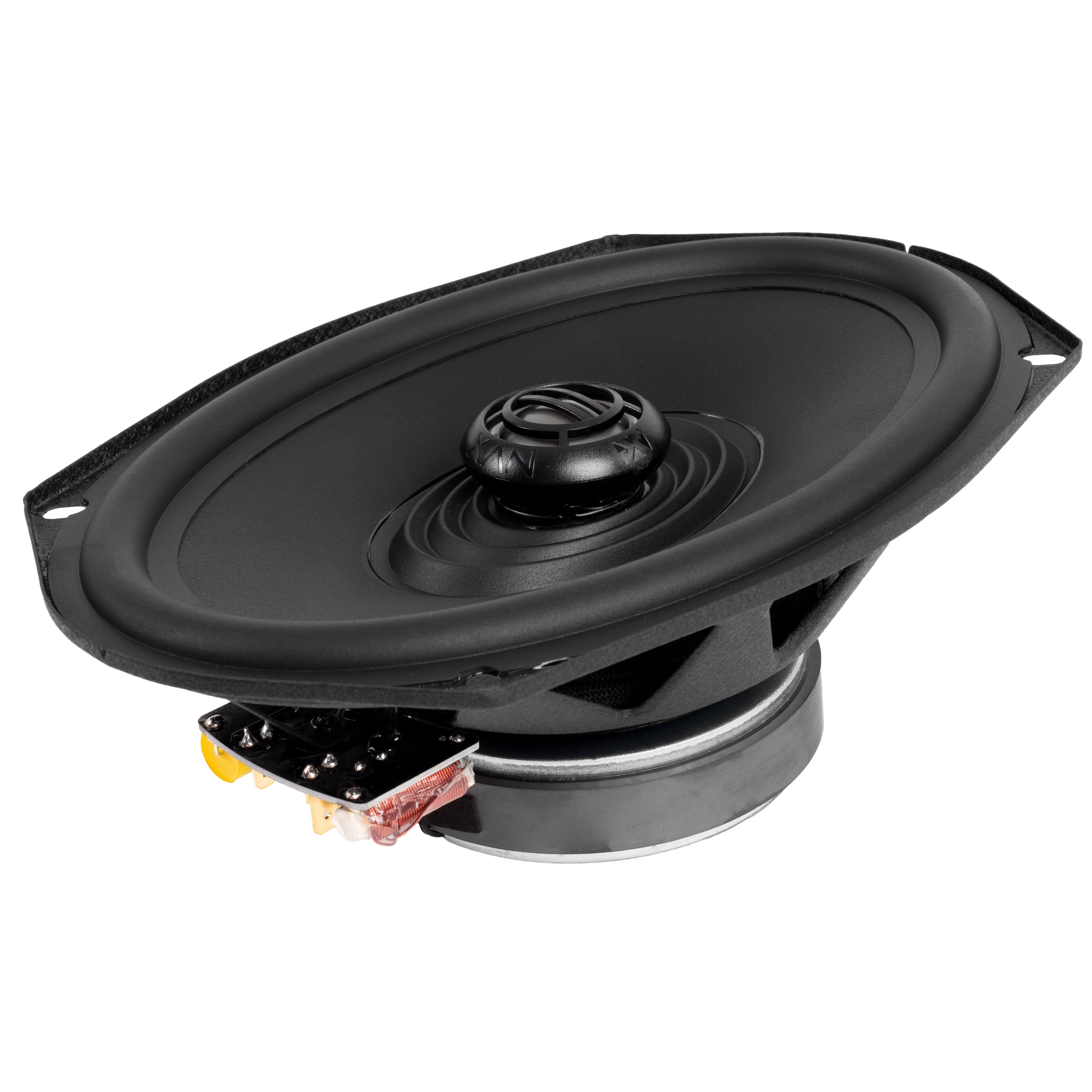 Alt View 1. NVX - XFHD69L 400W RMS 6x9in XF-Series 2-Ohm Saddlebag Lid Speakers for Select 1998-up Harley Davidson Motorcycles.