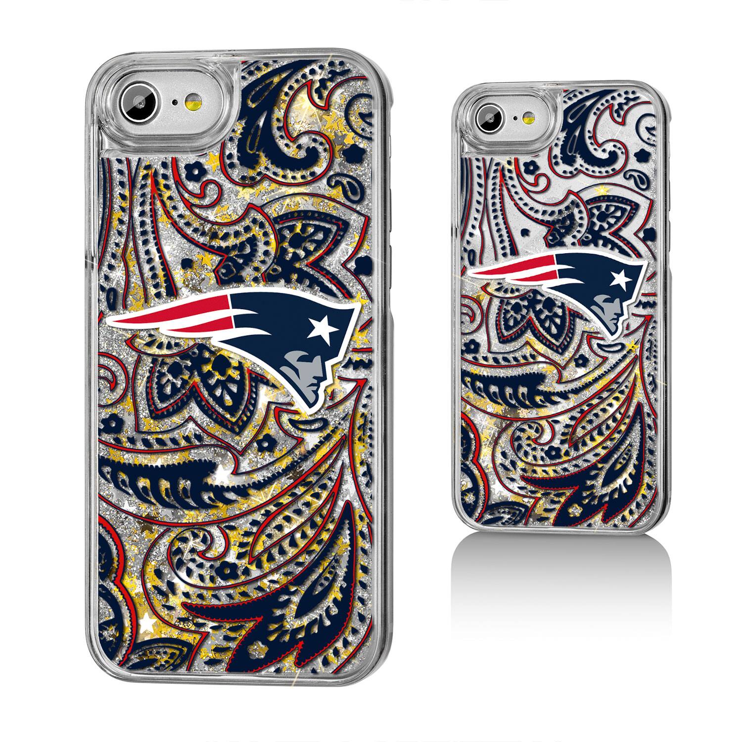 Alt View 3. Keyscaper - iPhone Paisley Design Glitter Case - 14 Pro Max - Multicolor.