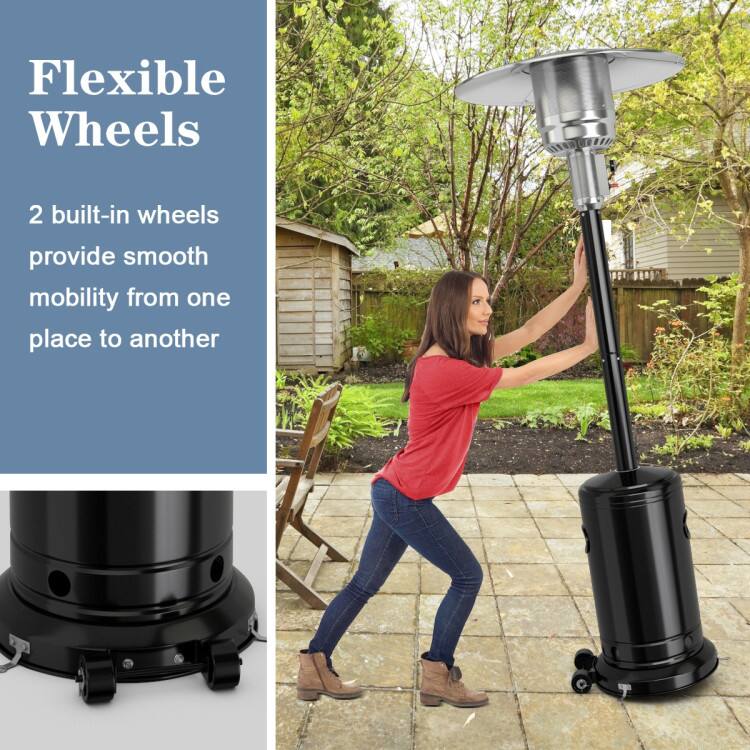 Flexible Wheels

2 built-in wheels provide smooth mobility from one place to another