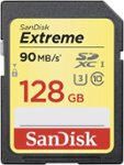 Front Zoom. SanDisk - Extreme 128GB SDXC UHS-I Memory Card.