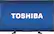 Front. Toshiba - 55" Class (54.6" Diag.) - LED - 1080p - with Chromecast Built-in - HDTV - Black.