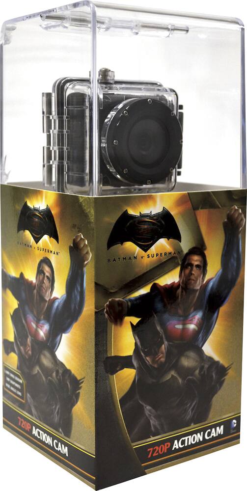 Best Buy: Batman v Superman 720P Action Camera Gray 815416020845