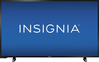 Insignia™ - 50" Class (49.5" Diag.) - LED - 1080p - HDTV - Black - Larger Front