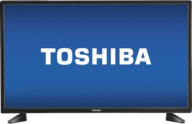 Toshiba - 32" Class (31.5" Diag.) - LED - 720p - HDTV - Black - Larger Front