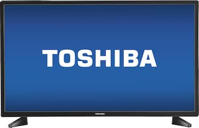 Toshiba - 32" Class (31.5" Diag.) - LED - 720p - HDTV - Black - Larger Front