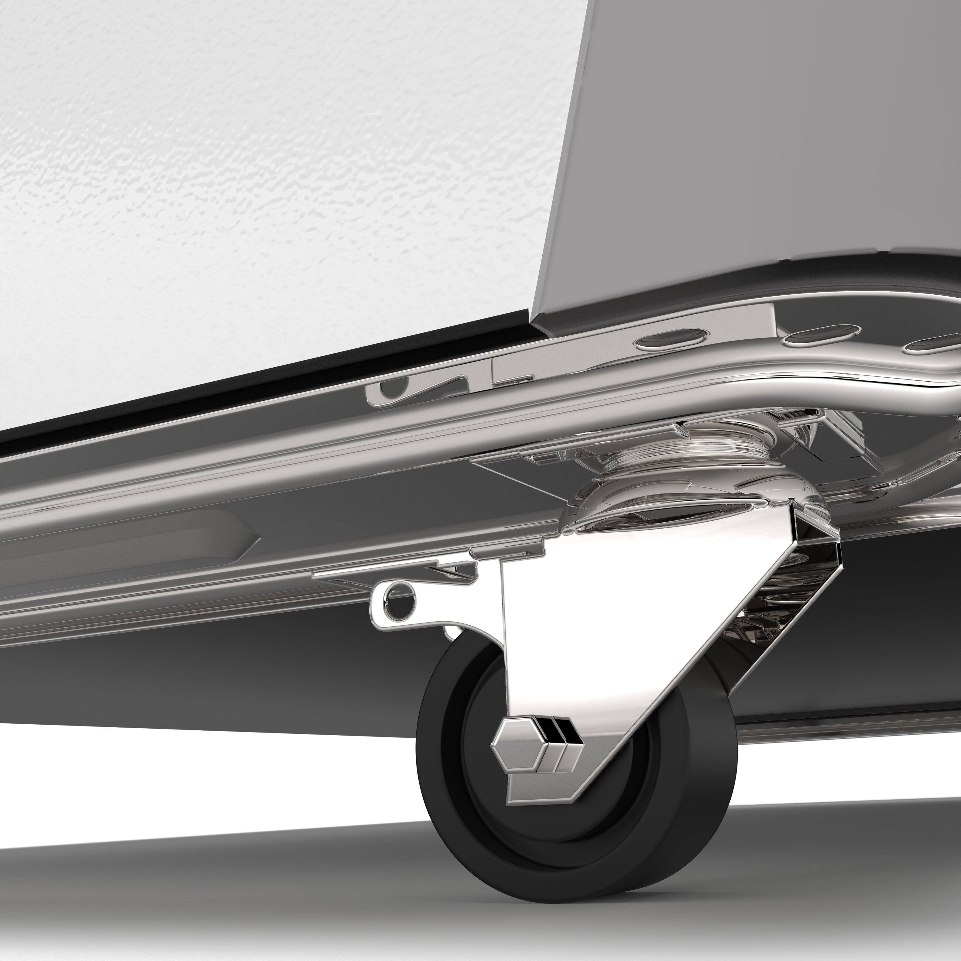 Alt View 5. Koolmore - 50 in. 8 Tub Ice Cream Dipping Cabinet Display Freezer with Sliding Glass Door, 13 cu. ft. KM-ICD-49SD. - White.