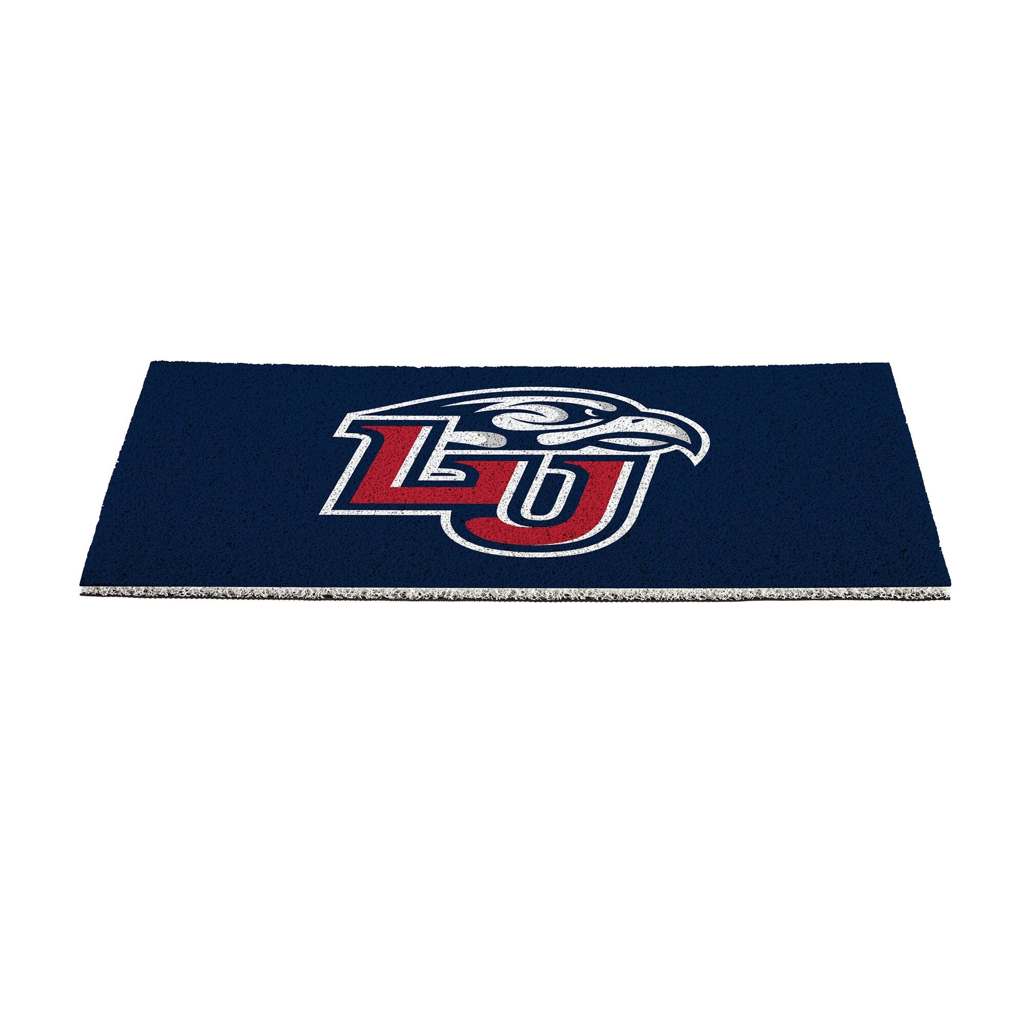 Alt View 1. Evergreen Enterprises - Liberty Flames 16" x 28" Full Color Indoor/Outdoor Logo Turf Mat - Multicolor.