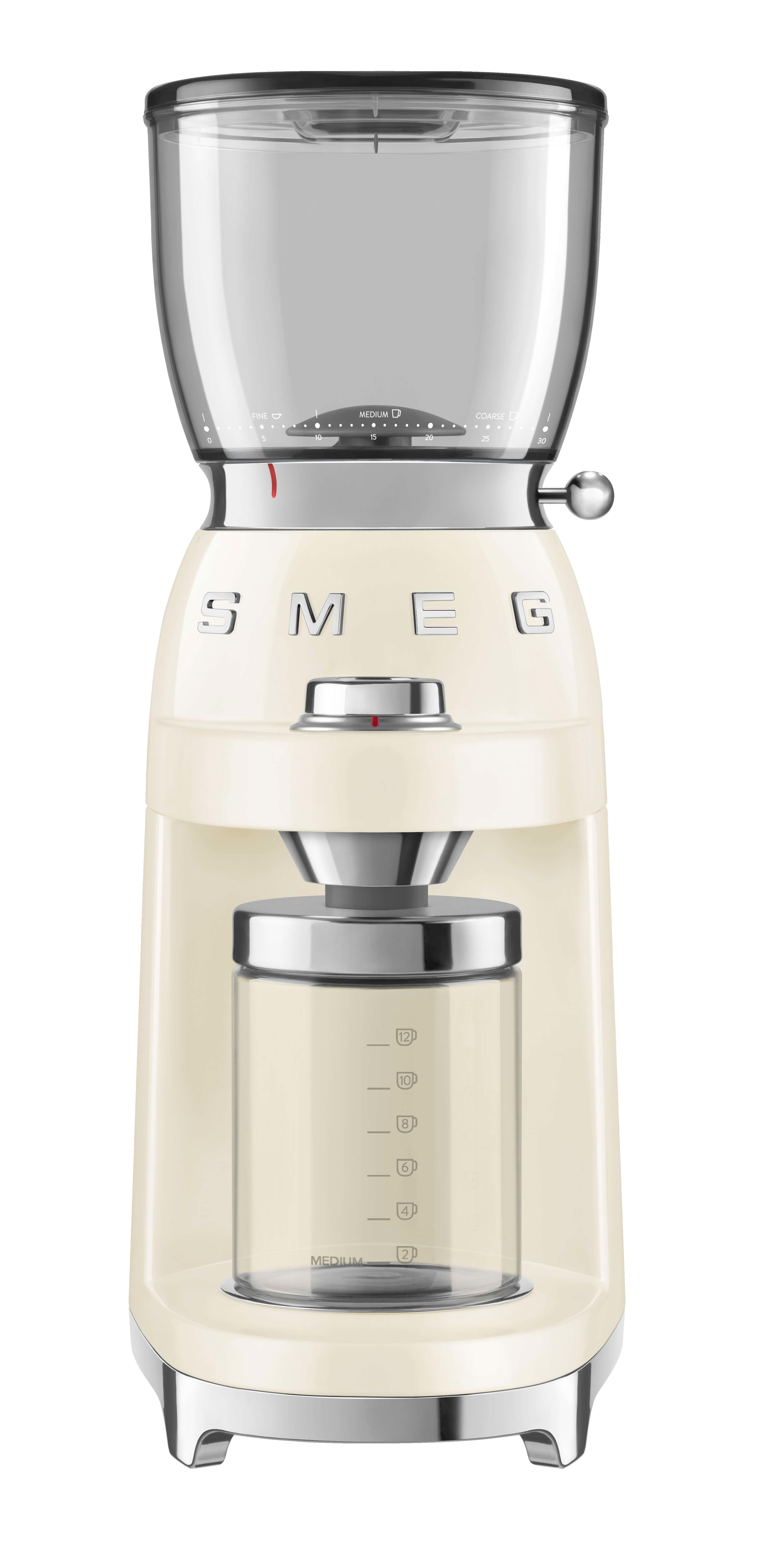 SMEG - CGF11 Coffee Grinder - Cream