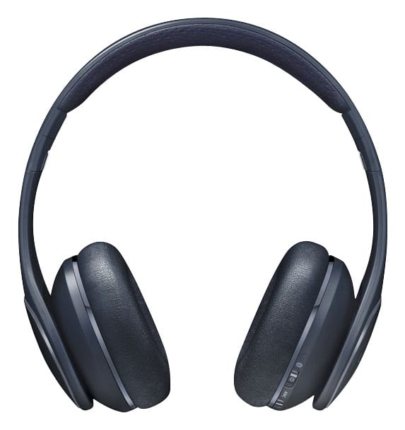 Front. Samsung - Level On PN-900 Over-the-Ear Headphones - Black Sapphire.