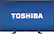 Front. Toshiba - 49" Class - (48.5" Diag.) - LED - 1080p - HDTV - Black.
