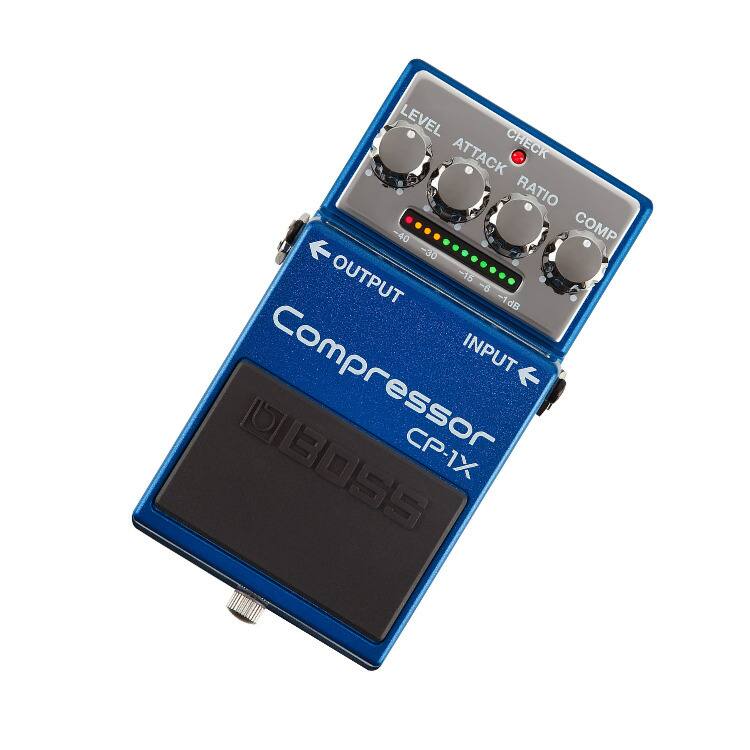 LEVEL ATTACK CHECK RATIO -40 COMP -30 OUTPUT -15 -6 -1dB Compressor INPUT UBOSS CP-1X