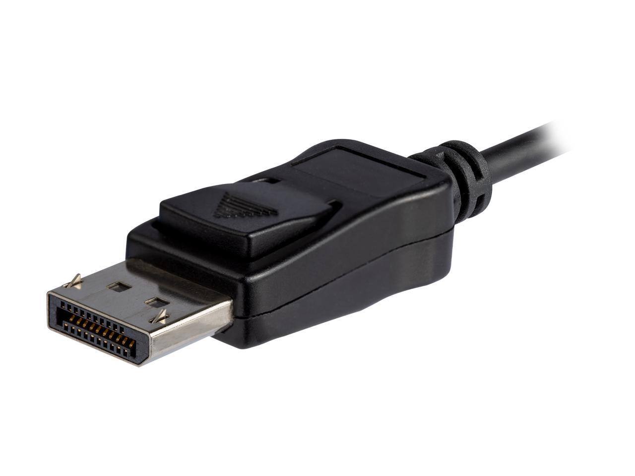 Alt View 2. StarTech.com - StarTech.com CDP2DP146B 5.9ft USB-C to DisplayPort Cable - 8K 30Hz, HBR3, Thunderbolt 3.