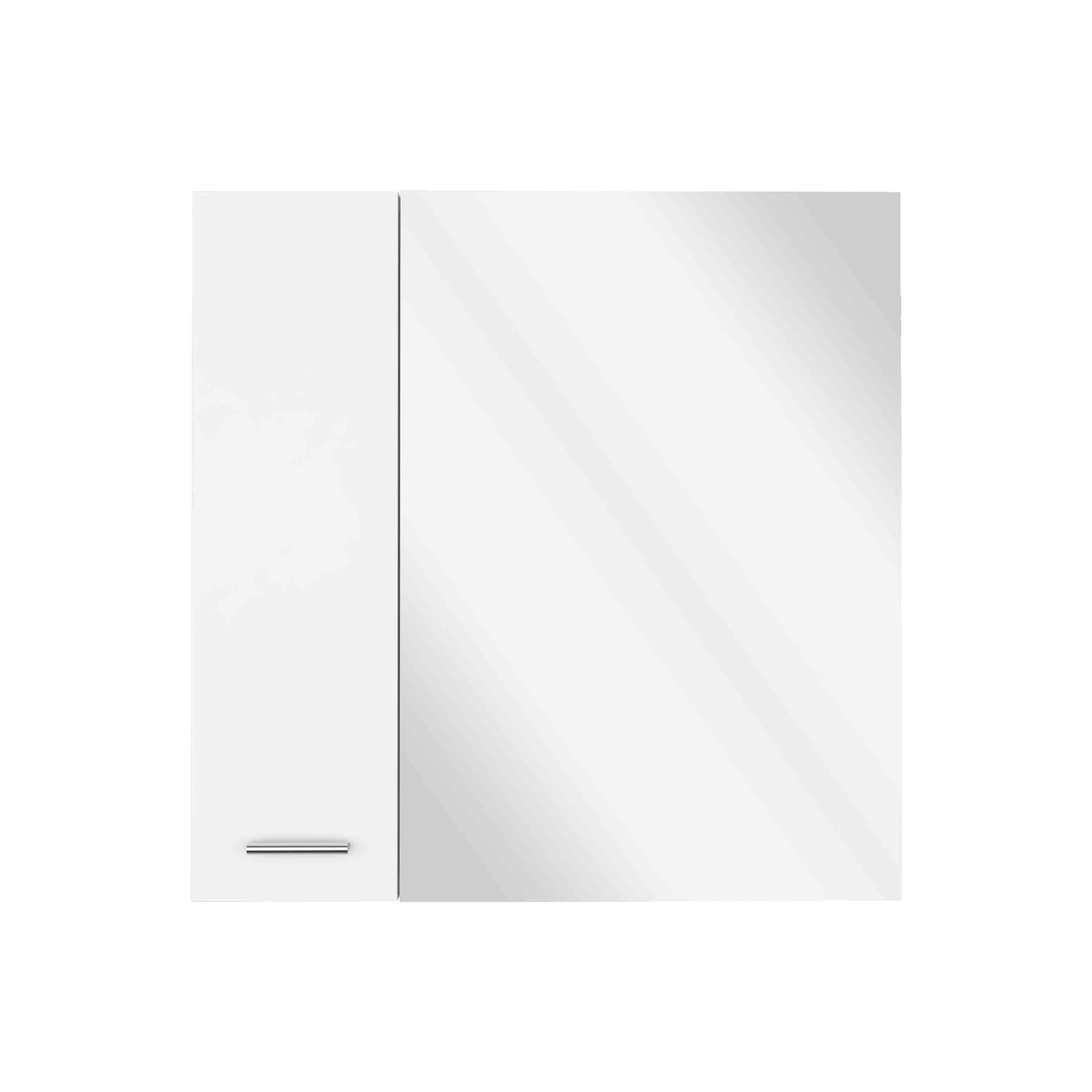TuHome - Sines Medicine Cabinet, Four Internal Shelves, Double Door - White