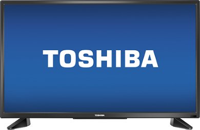 Toshiba - 32" Class (31.5" Diag.) - LED - 720p - Google Cast - HDTV - Black - Larger Front