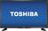 Front. Toshiba - 32" Class (31.5" Diag.) - LED - 720p - with Chromecast Built-in - HDTV - Black.