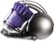 Left Zoom. Dyson - DC39 Animal HEPA Bagless Canister Vacuum - Iron/Purple.