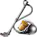 Front Standard. Dyson - DC39 Multi Floor Bagless Canister Vacuum - Iron/Yellow.
