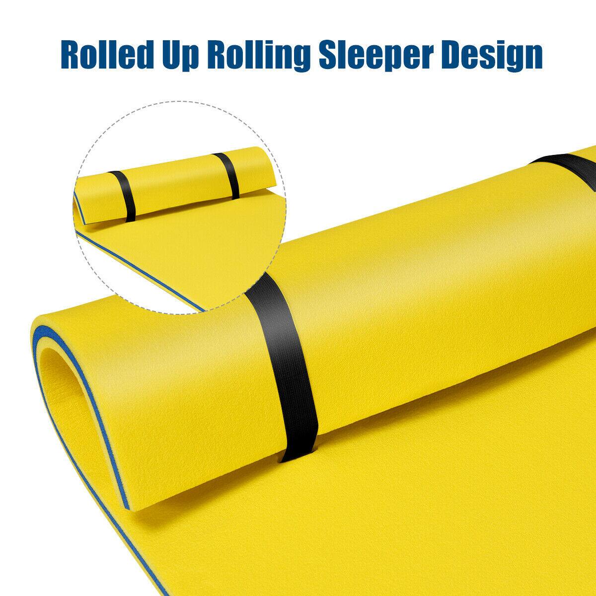 Rolled Up Rolling Sleeper Design