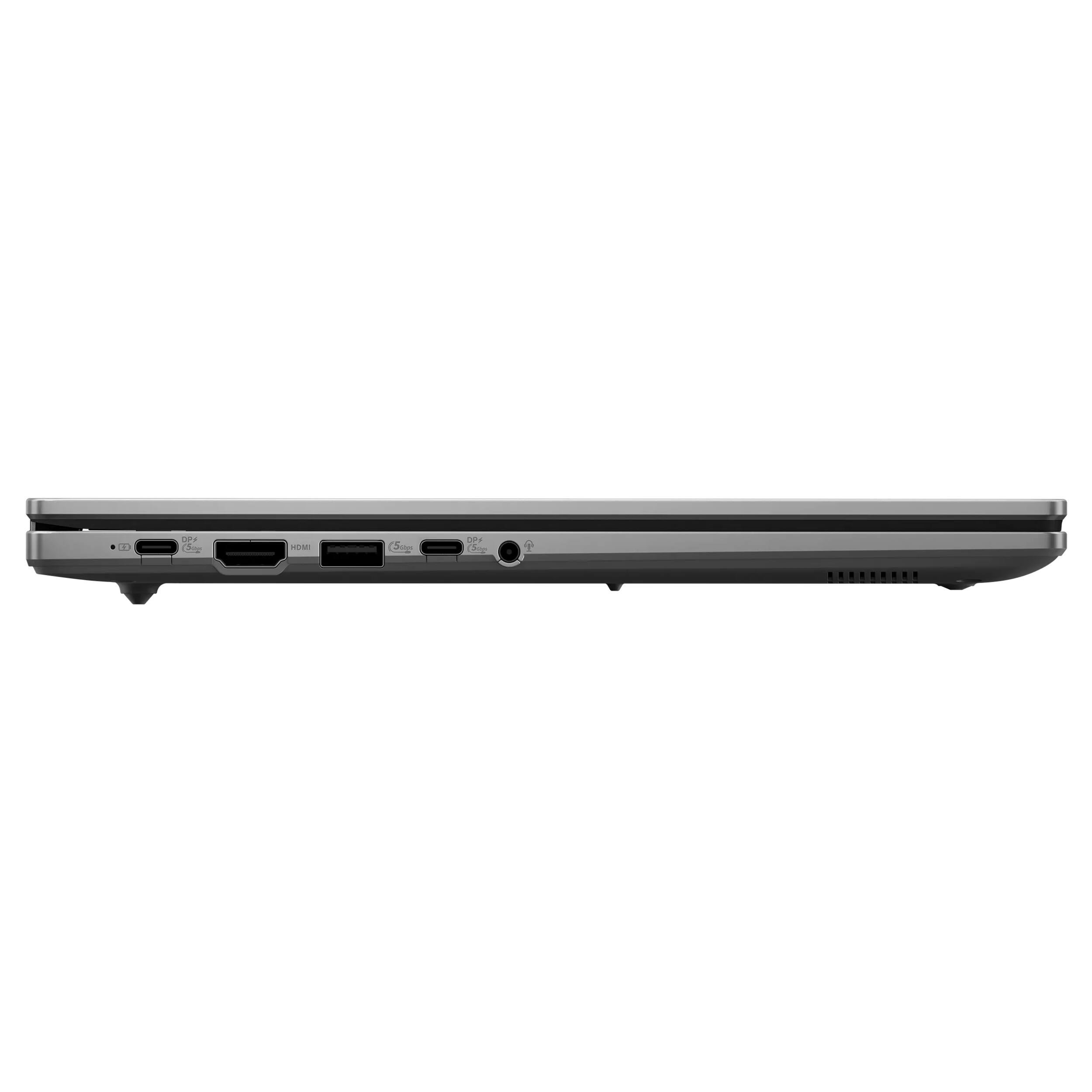 Alt View 9. ASUS - CX14 14" FHD Chromebook Plus Laptop with Google AI - Intel Core 3 - 8GB Memory - 288GB Storage - Misty Grey.
