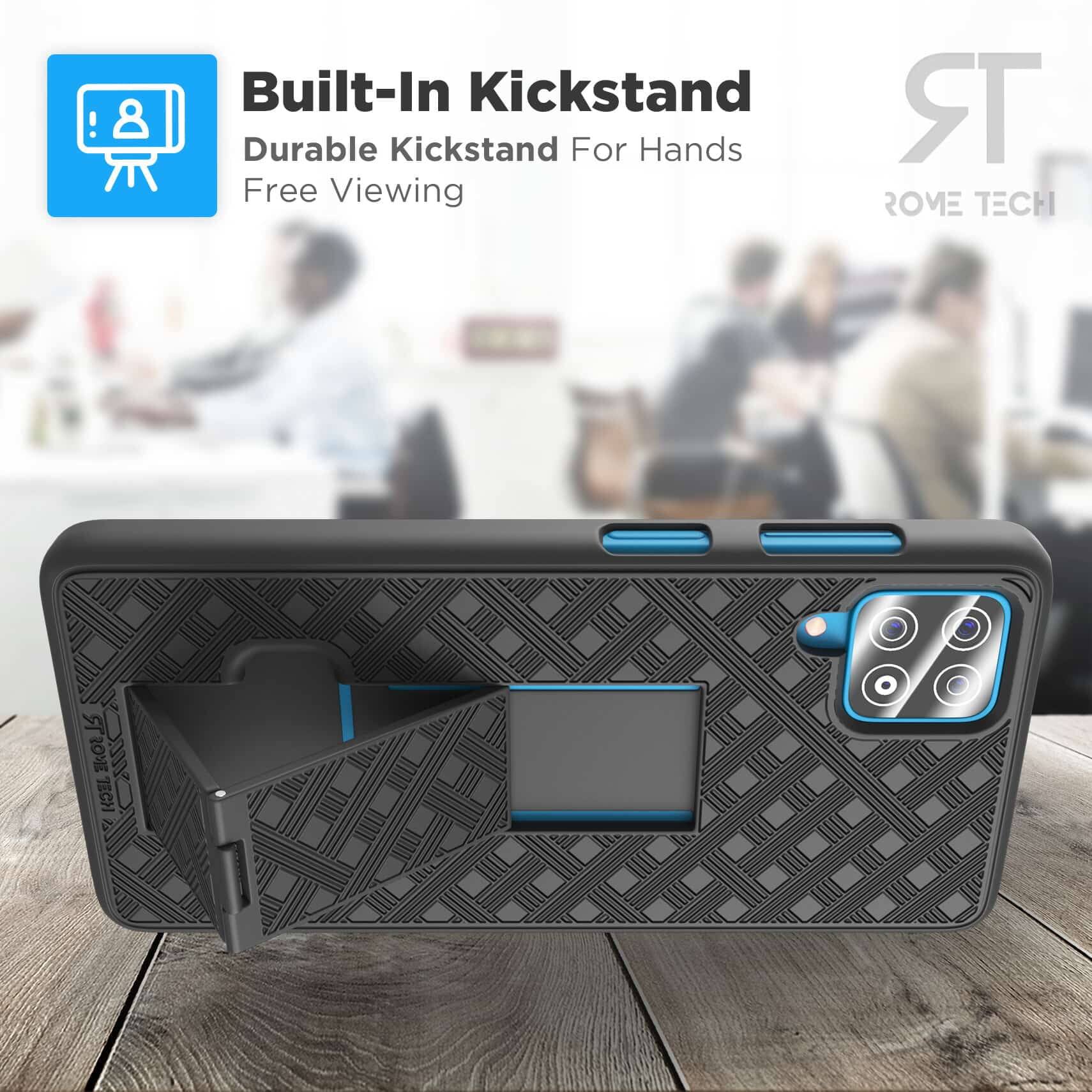 8 Built-In Kickstand  
Durable Kickstand For Hands Free Viewing  
ROME TECH  
STROVETECH