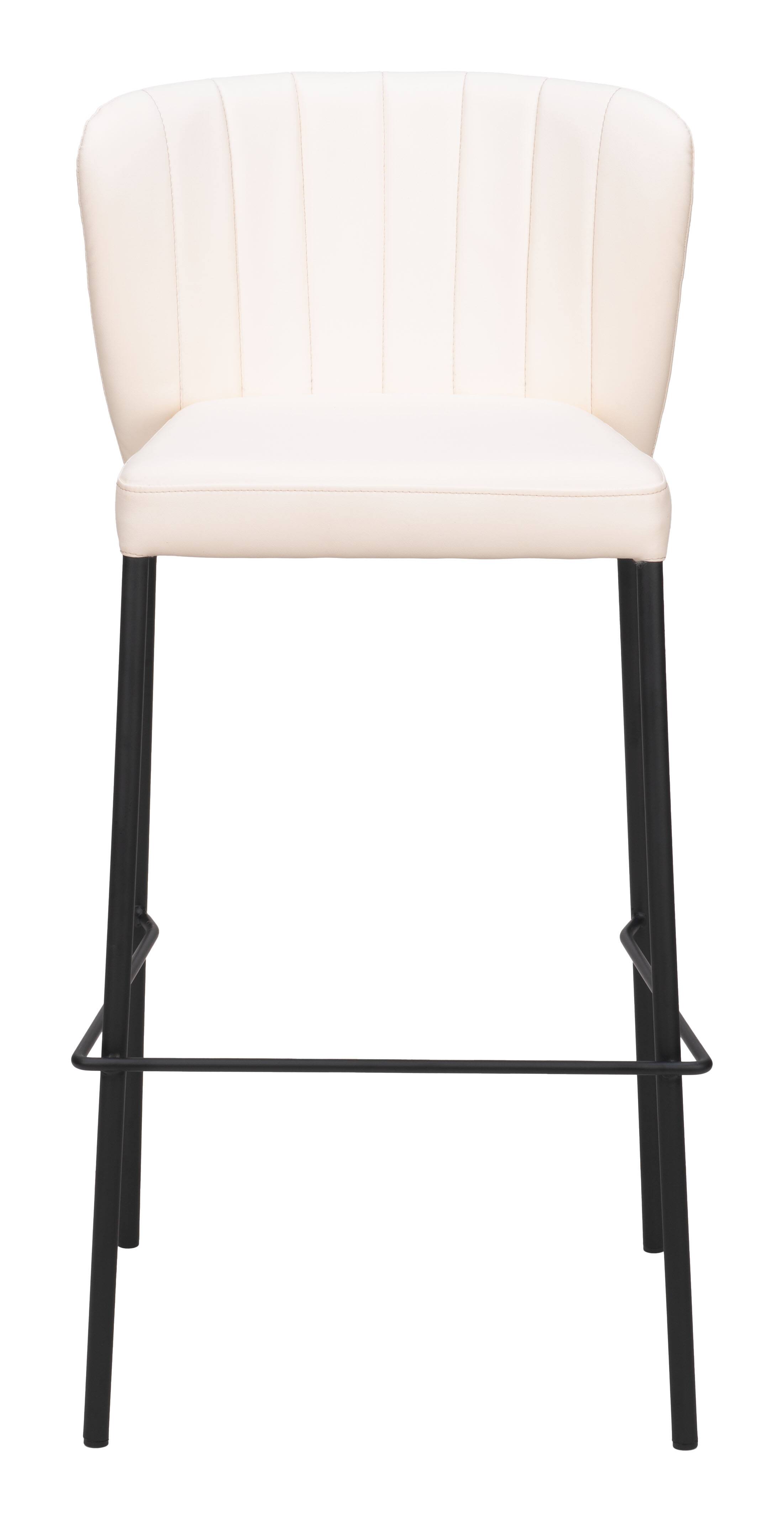 Alt View 1. Hivvago - Linz Barstool (Set of 2) Cream - Cream.