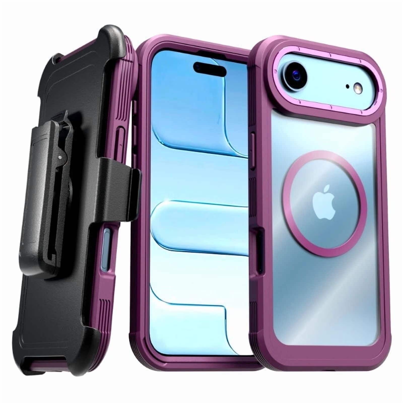 RomeTech - Defender Crystal Case for Apple iPhone 17 Air - White