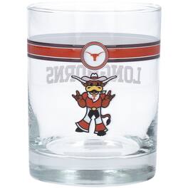 Indigo Falls - Texas Longhorns 14oz. Classic Rocks Glass - Multicolor