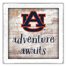 Fan Creations - Auburn Tigers 14'' x 13'' Adventure Awaits Money Box - Multicolor