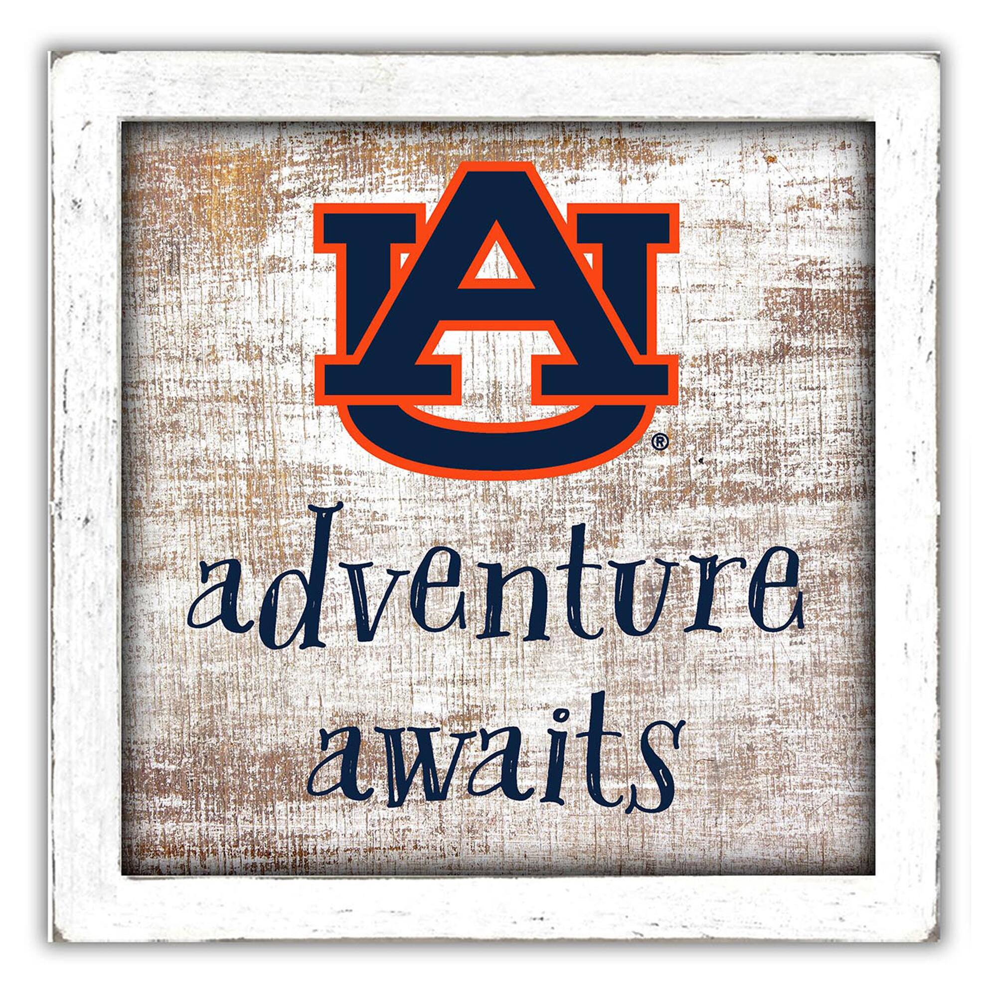 Auburn Tigers 14'' x 13'' Adventure Awaits Money Box