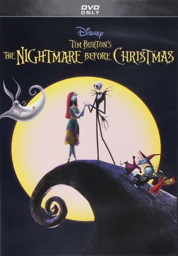 Front. The Nightmare Before Christmas   - DVD.