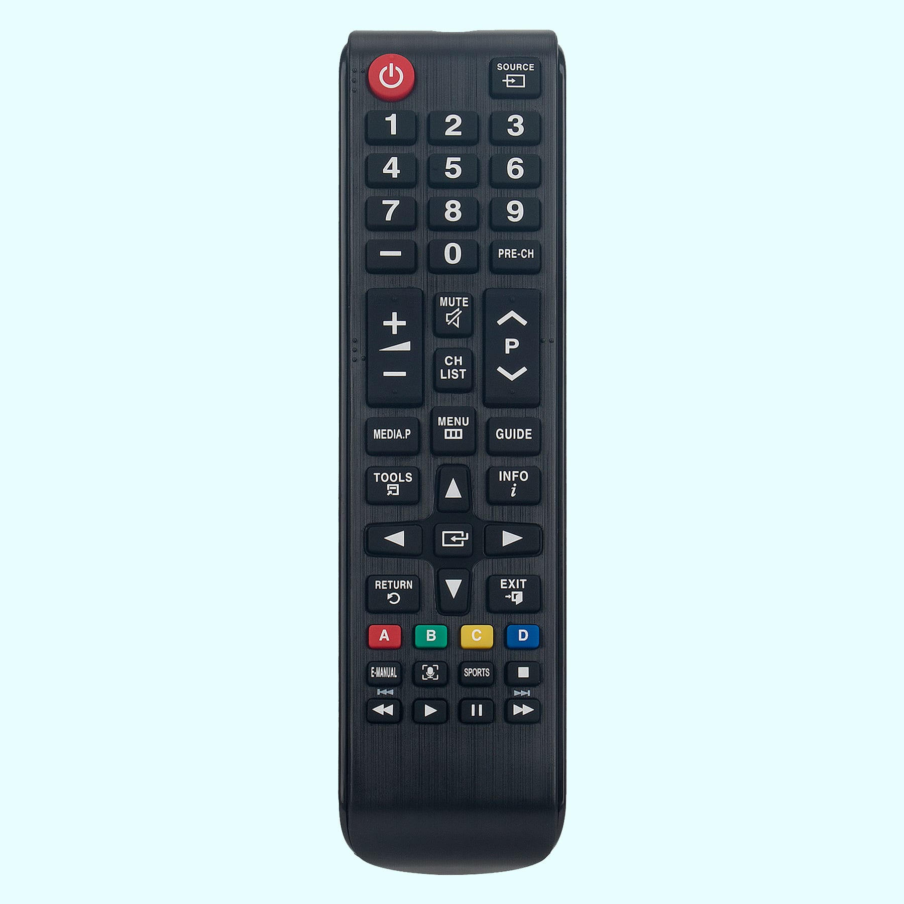 Photos - Remote control FIT ALLIMITY - BN59-01224H Replaced Remote  for Samsung TV UA40J5100AW UA50J5100AW UA24J4100AW UA28J4100AW UA32J4100AW - Blac 