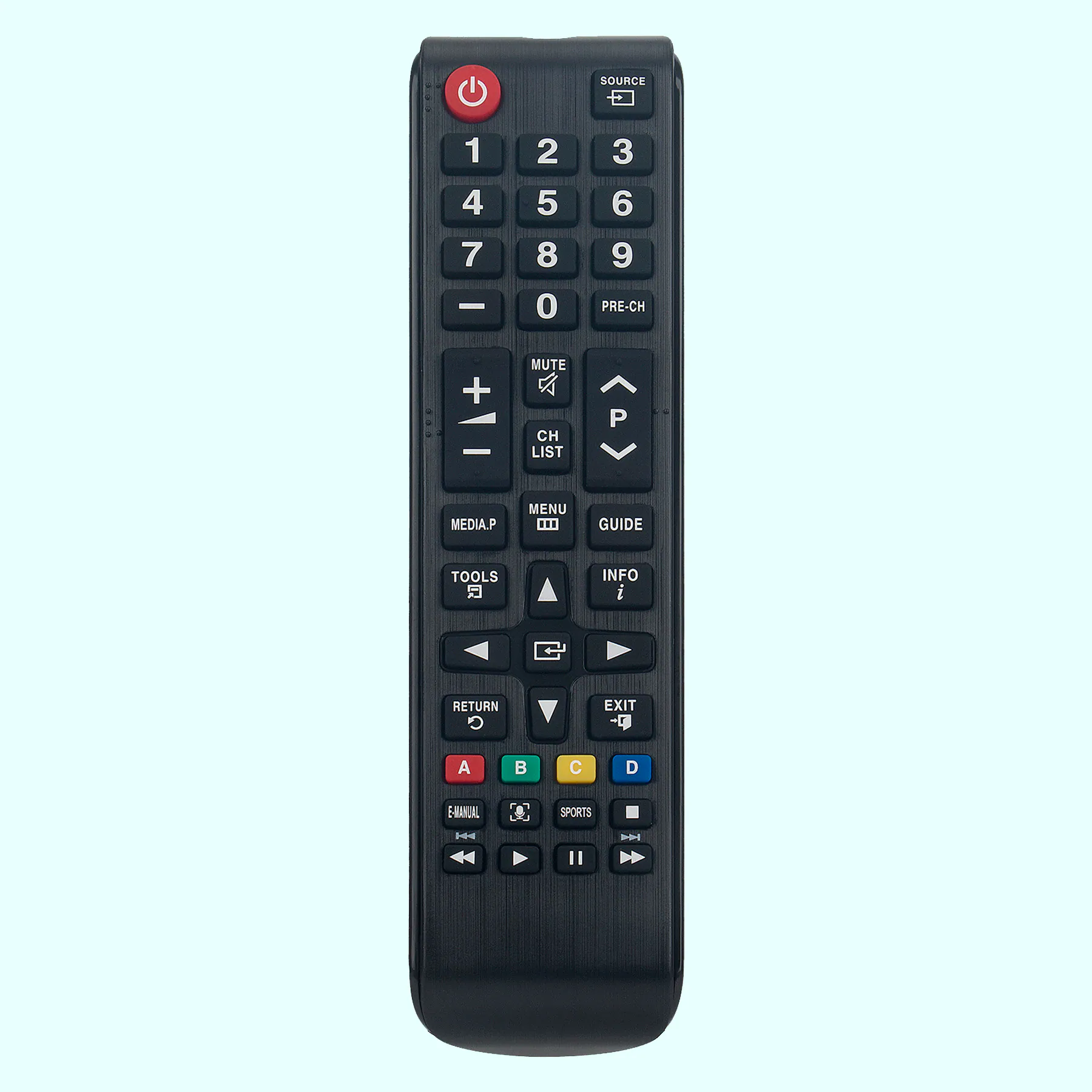 ALLIMITY - BN59-01224H Replaced Remote fit for Samsung TV UA40J5100AW UA50J5100AW UA24J4100AW UA28J4100AW UA32J4100AW - Black