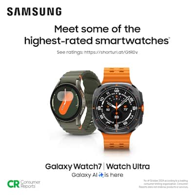 Samsung Galaxy Watch7 Aluminum Smartwatch 40mm BT Green (2024) SM Samsung Galaxy Watch7 Aluminum Smartwatch 40mm BT Green (2024) SM