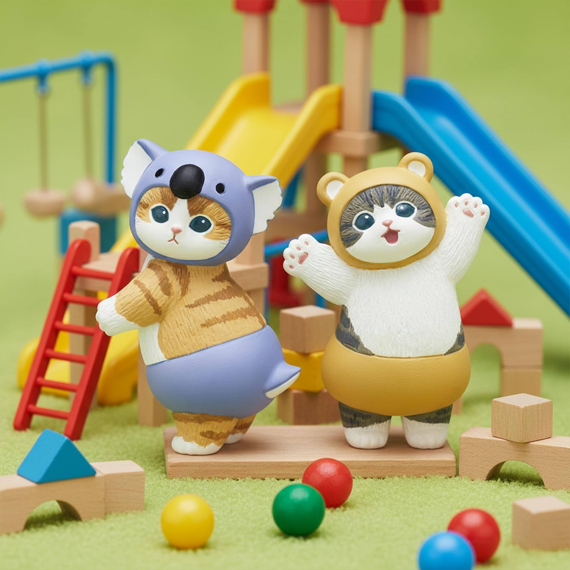 Alt View 2. Little Buddy - Meow Pants Cats Blind Box Mini Figure | One Random - Multi-Colored.